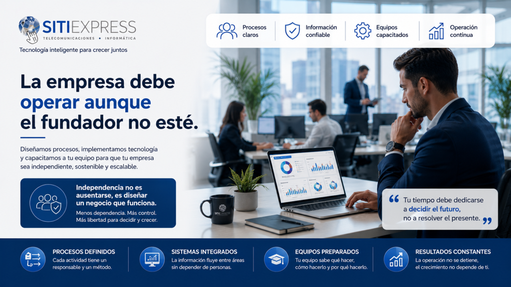 Equipo analizando sistemas administrativos para obtener mayor control operativo y mejores decisiones.