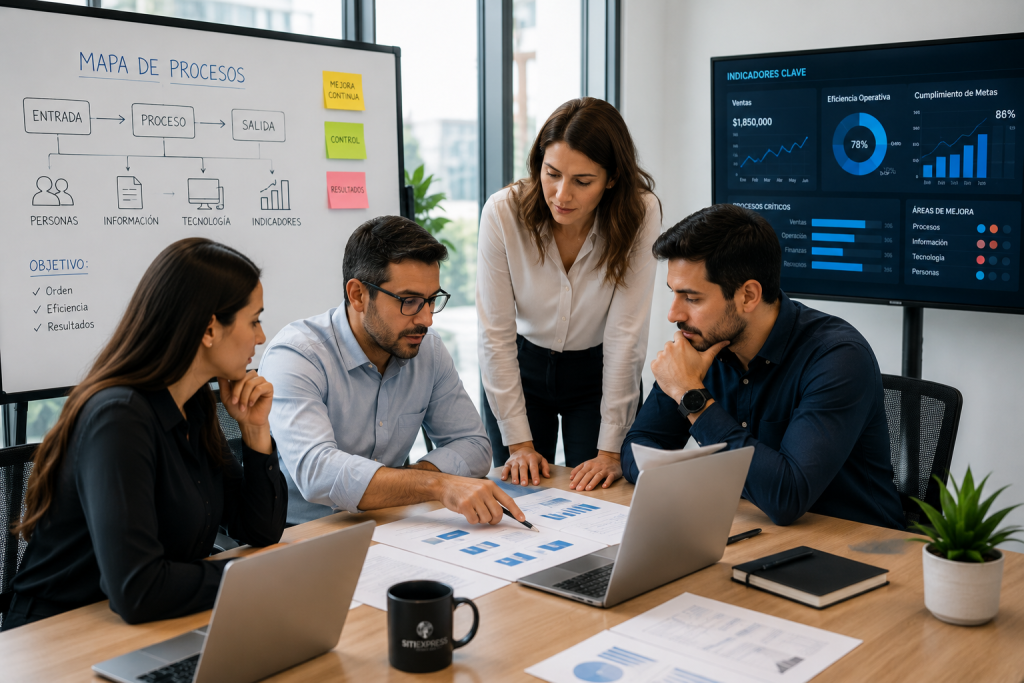 Revisión de procesos, personas, información, tecnología y dirección